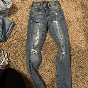 Aeropostale skinny jeans 000 shorts